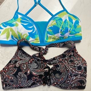 BUNDLE #12pcs LANDSEND/LIZ CLAIBORNE Swimwear 12&14 Underwire Tankini fullbrief